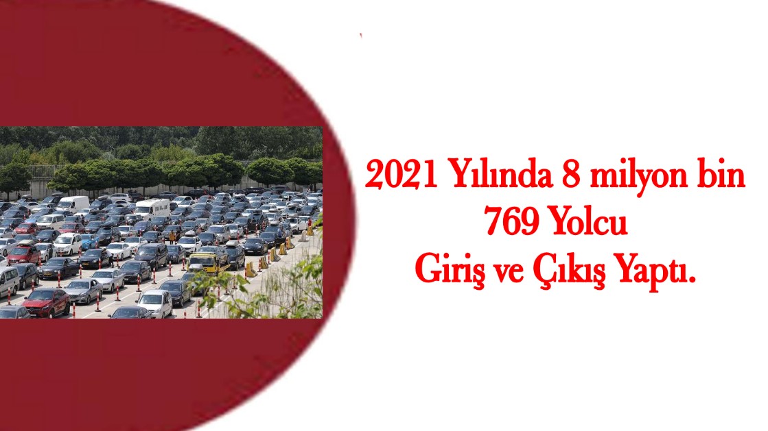 Geçen Yıl 8 Miyon İnsan Türk Gümrük Kapılarını Kullandı
