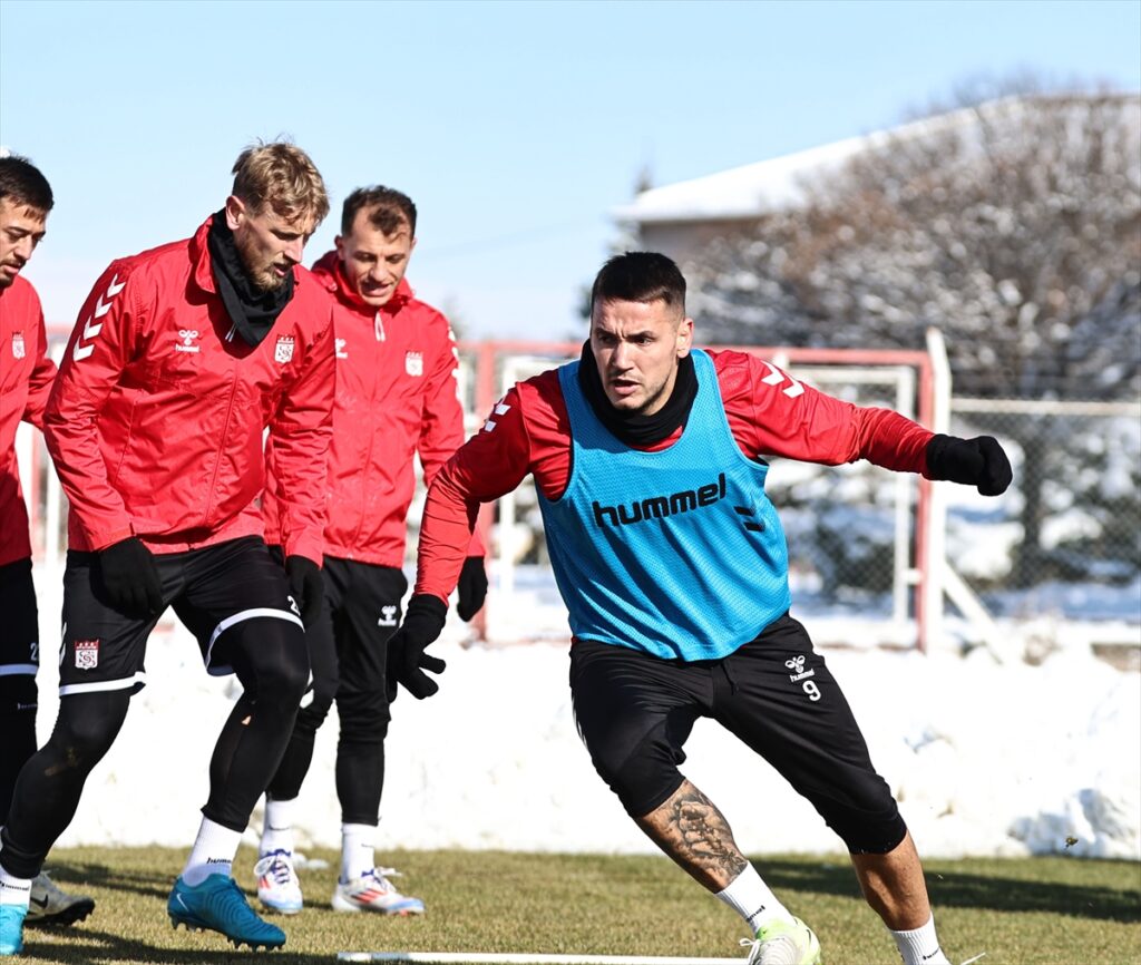 Sivasspor, Antalyaspor maçının hazırlıklarını sürdürdü