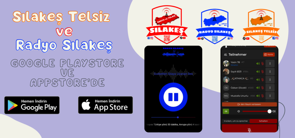 Sılakeş Telsiz ve Radyo Sılakeş App Marketlerde