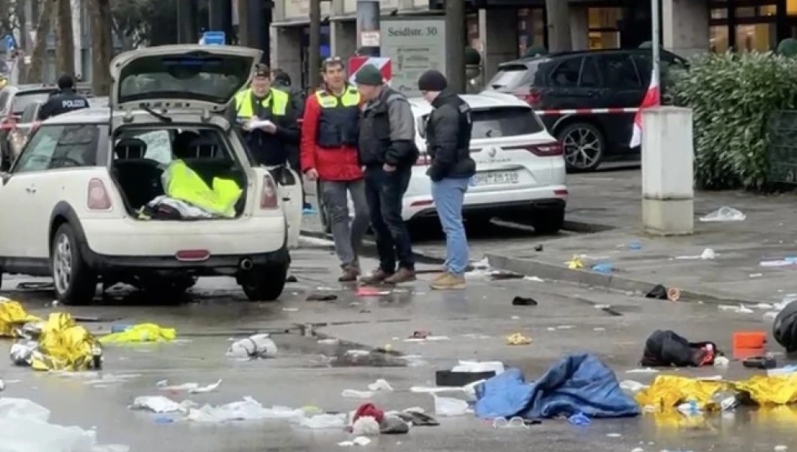 Mannheim’da Araçlı saldırıda Bir ölü ve Yaralılar var.