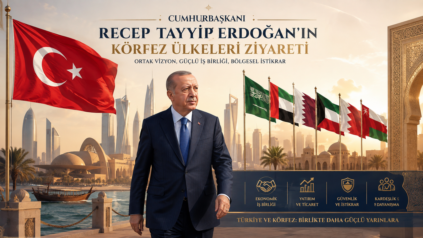 Erdoğan’dan Körfez Çıkarması