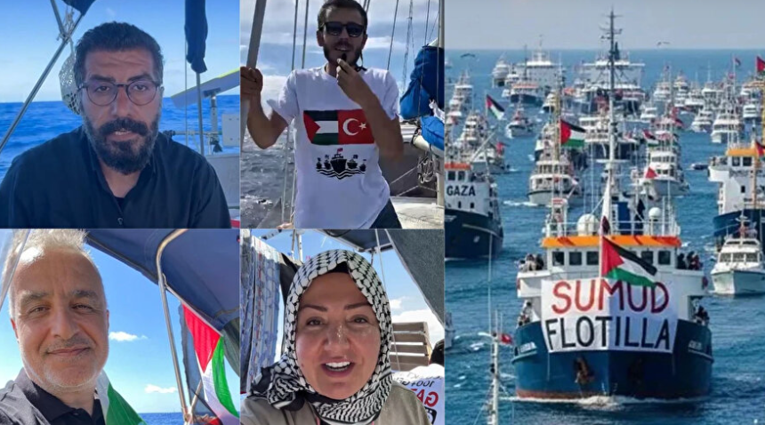 Sumud Filosu’ndaki Aktivistler Türkiye’ye geldi