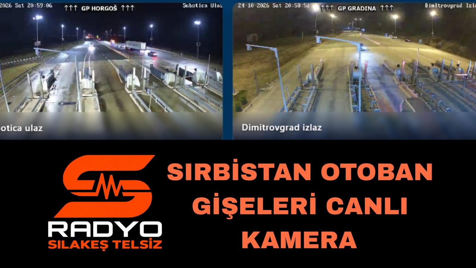 Sırbistan Otoban Gişeleri Canlı Mobesse